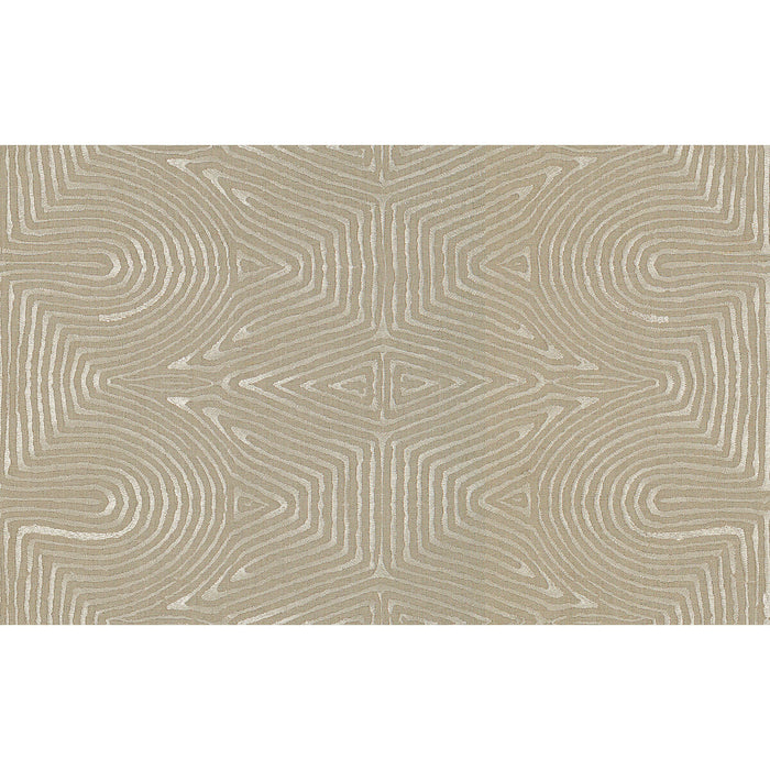 Lee Jofa Modern Julia Emb Flax/Silver Fabric GWF-3708.1611.0