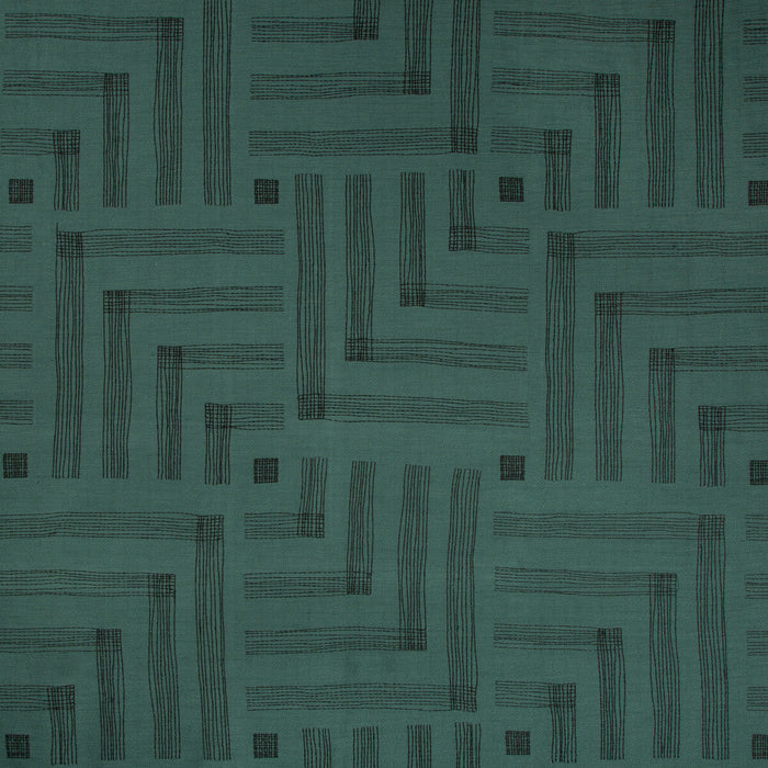 Lee Jofa Modern Pastiche Spruce/Jet Fabric GWF-3726.358.0