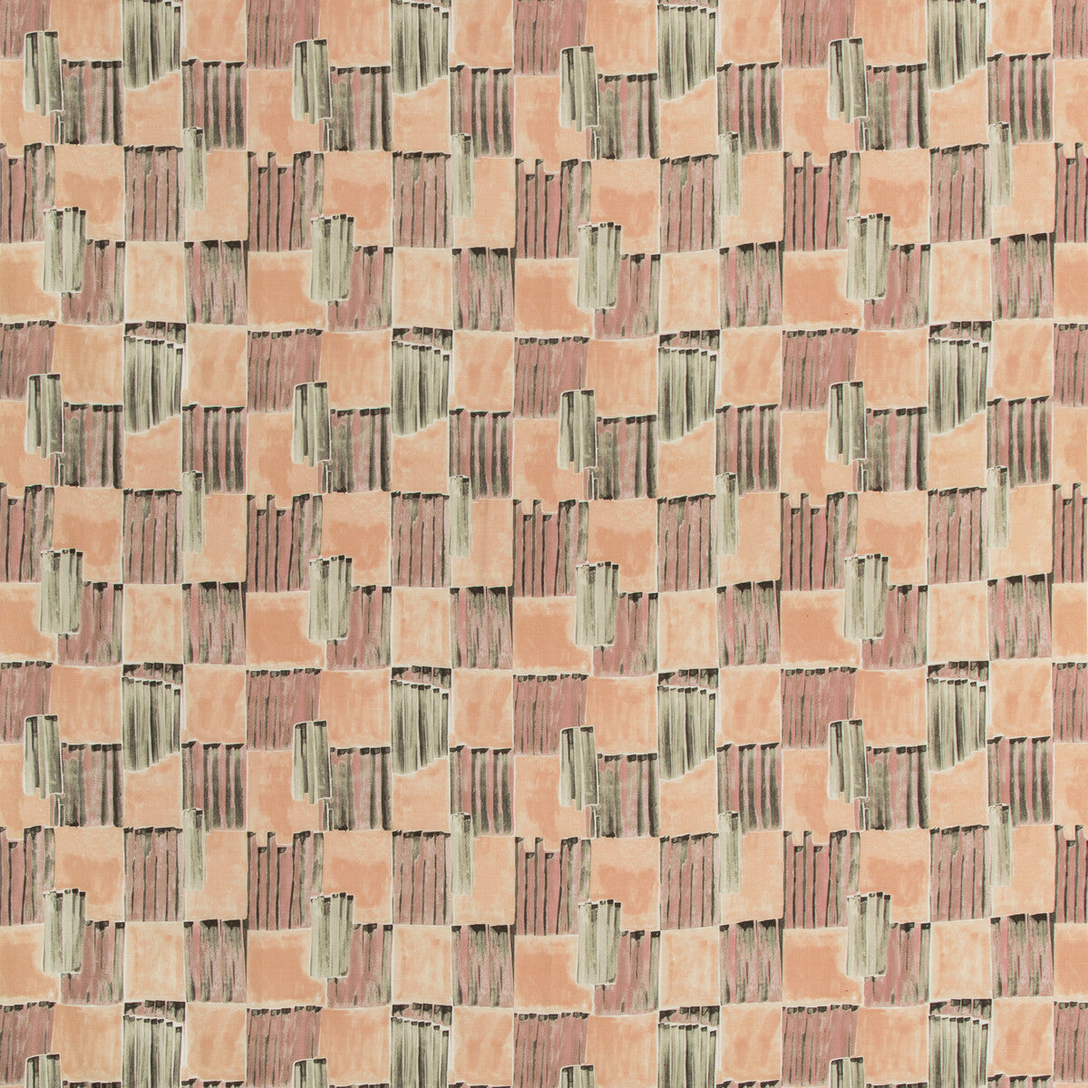 Lee Jofa Modern Lyre Blushing Fabric GWF-3753.117.0