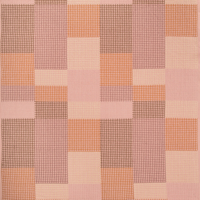 Lee Jofa Modern Gridlock Cinnamon Fabric GWF-3756.179.0