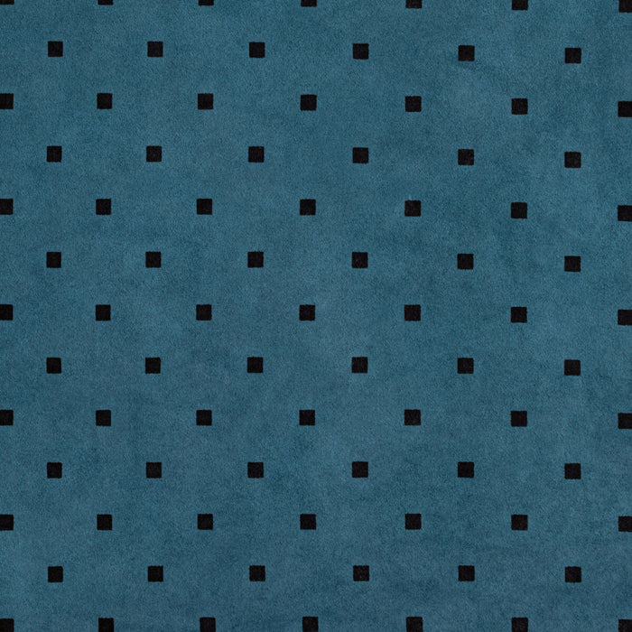 Lee Jofa Modern Epoq Check Suede Marine Fabric GWL-3703.5.0