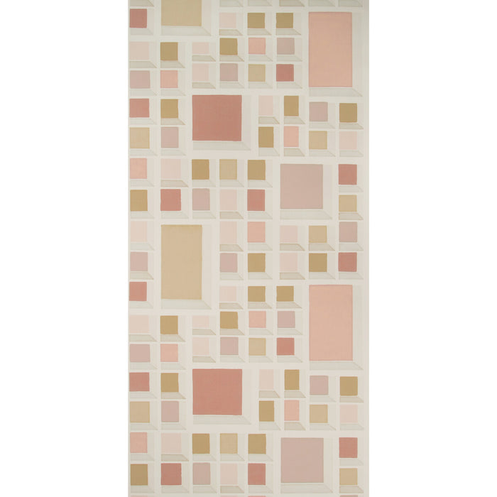 Lee Jofa Modern Rarity Paper Blush/Ivory Wallpaper GWP-3700.117.0