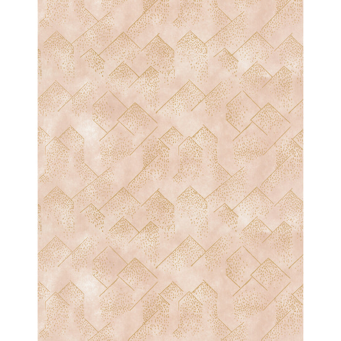 Lee Jofa Modern Brink Paper Blush/Gold Wallpaper GWP-3703.174.0