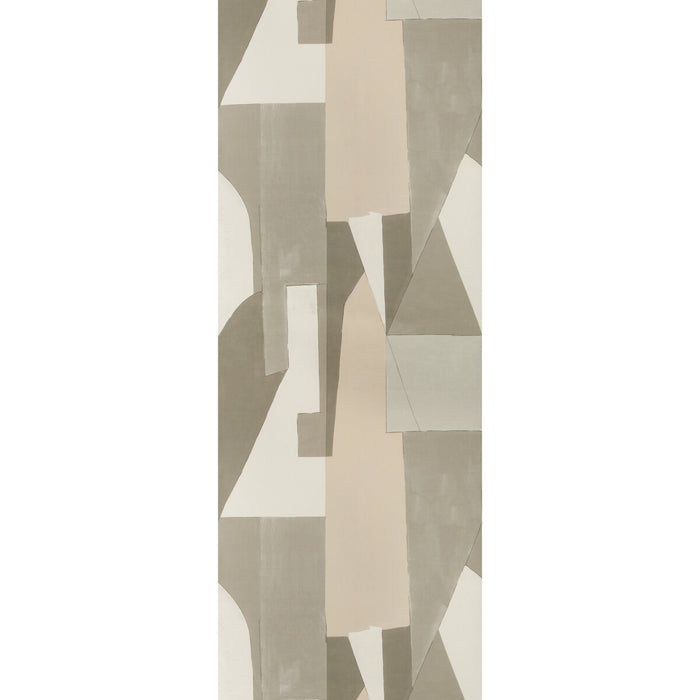 Lee Jofa Modern District Paper Alabaster Wallpaper GWP-3721.116.0