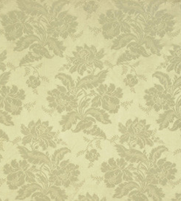 Lelievre Alicante Damask Green Gold Fabric H0 00214019