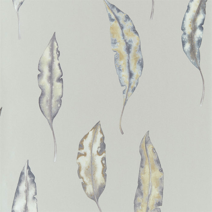 Harlequin Kinina Graphite/Mustard 111656 Wallpaper HANZ111656