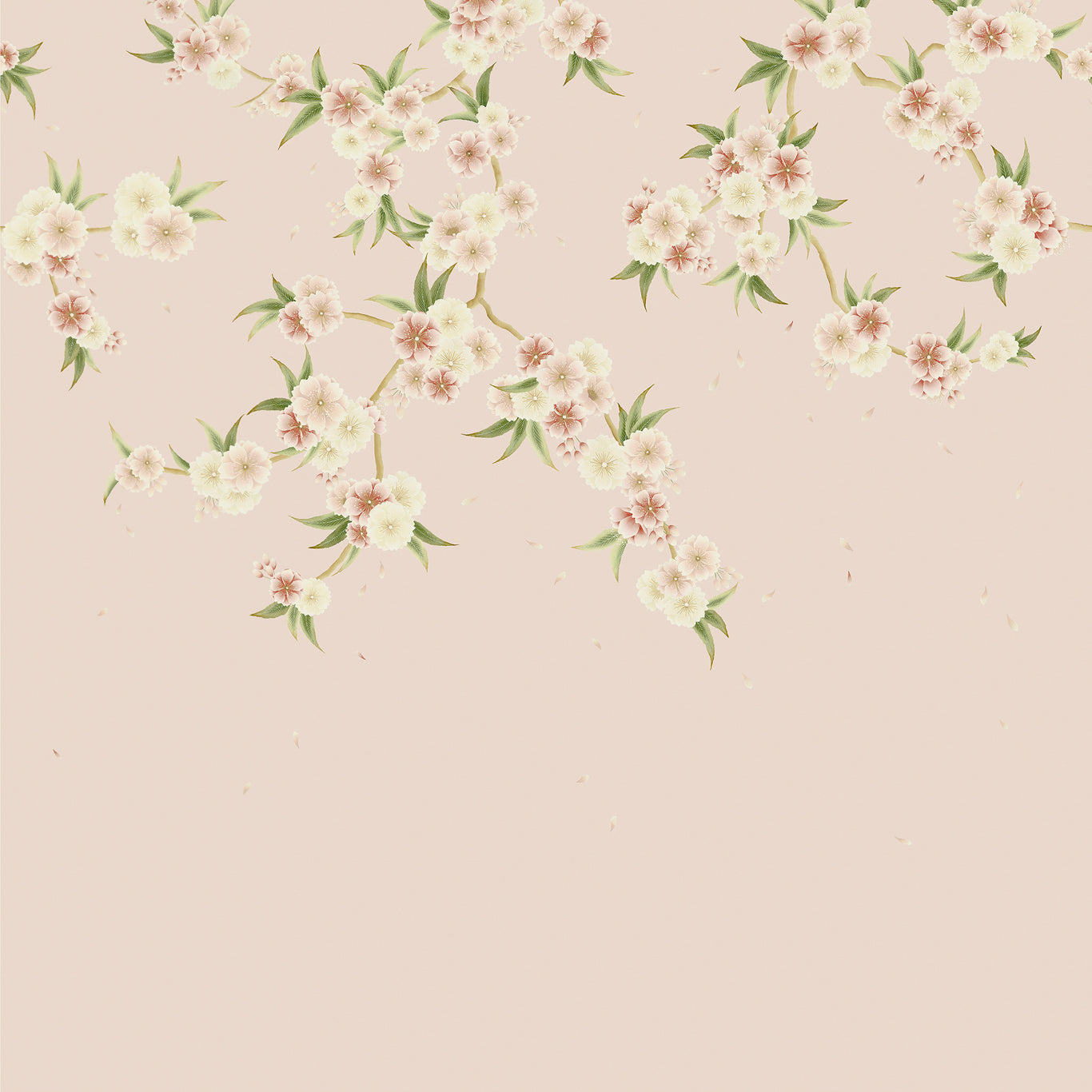 Harlequin Rosa Blush Pearl/Peony/Meadow 112887 Wallpaper HDHW112887