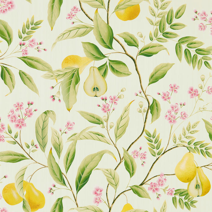 Harlequin Marie Fig leaf/Honey/Blossom 112909 Wallpaper HDHW112909