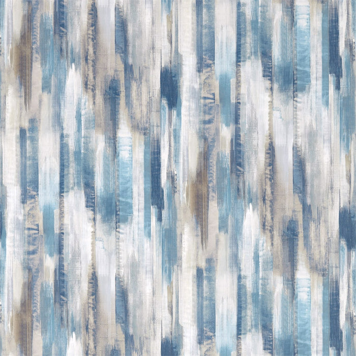 Harlequin Estrato Denim/Nude/Sky 120577 Fabric HETH120577