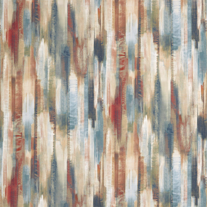 Harlequin Estrato Rust/Ruby/Nordic Blue 120583 Fabric HETH120583