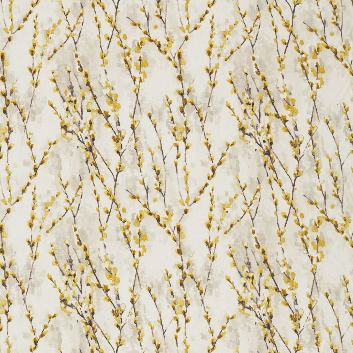 Harlequin Salice Mustard 120513 Fabric HFAU120513