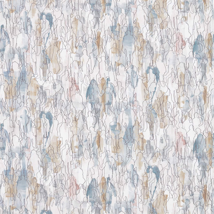 Harlequin Multitude Seaglass/Chalk 132528 Fabric HGEO132528