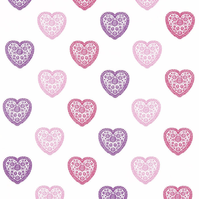 Harlequin Sweet Heart Pink/Purple 130755 Fabric HKID130755