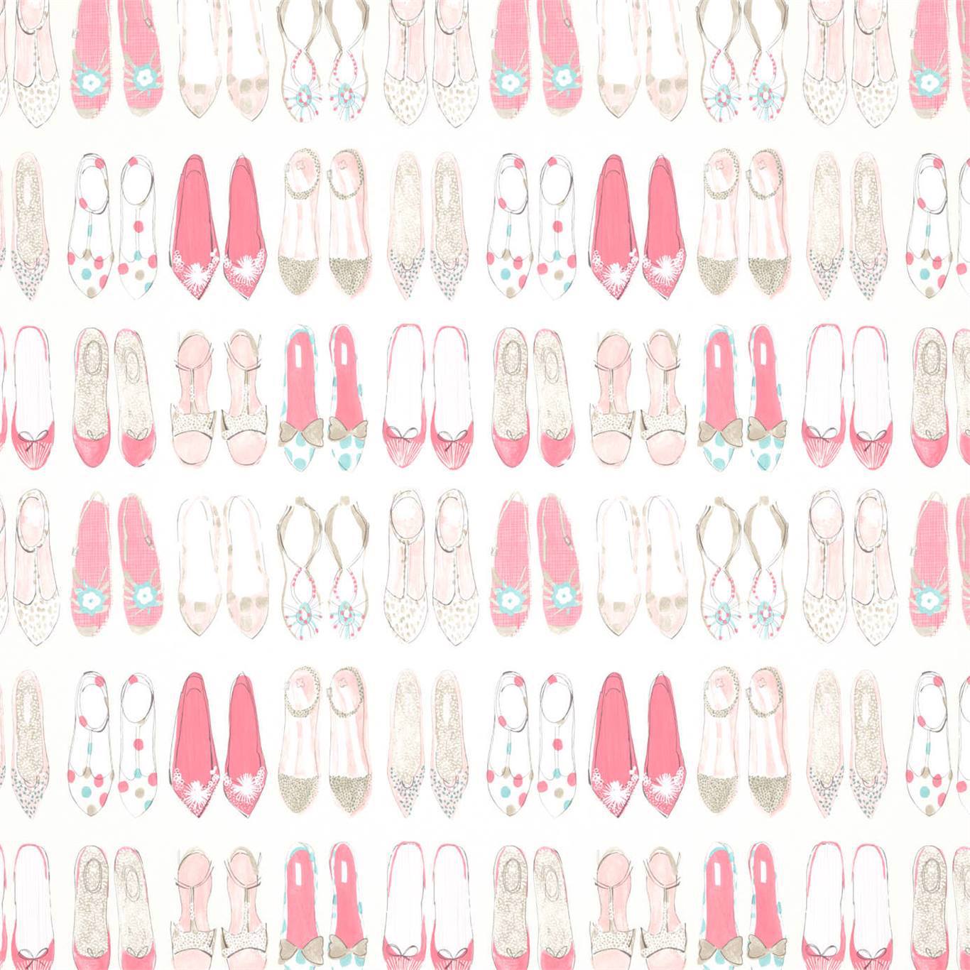 Harlequin World At Your Feet Pebble/Blossom/Sky 112646 Wallpaper HLTF112646