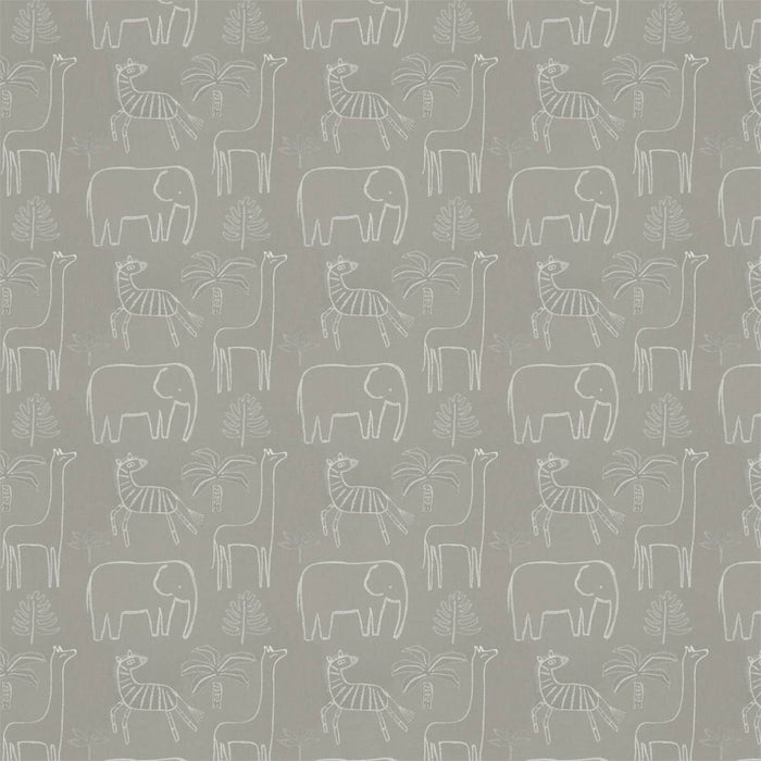 Harlequin Funky Jungle Stone 133537 Fabric HLTF133537