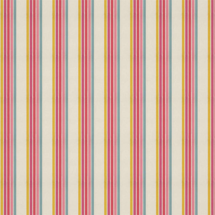 Harlequin Helter Skelter Stripe Cherry/Blossom/Pineapple/Sky 133542 Fabric HLTF133542