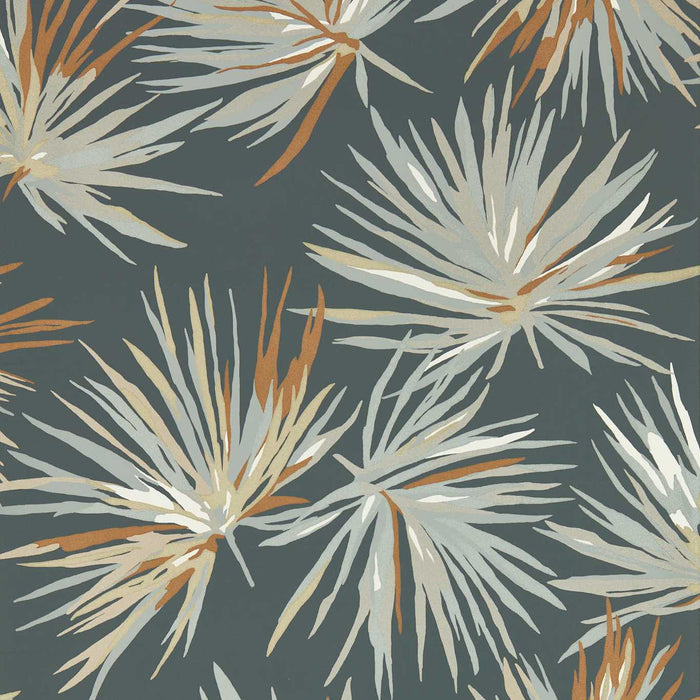 Harlequin Aucuba Slate/Bronze/Topaz 112744 Wallpaper HM7W112744