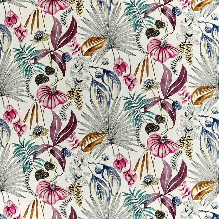 Harlequin Habanera Cerise/Honey/Marine 120913 Fabric HMIF120913