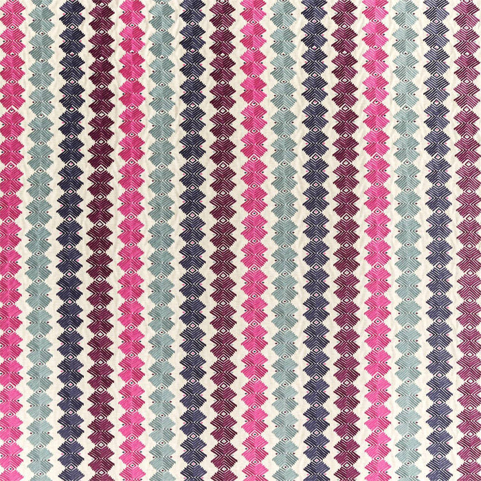 Harlequin Kalimba Seaglass/ Cerise/ Indigo 133060 Fabric HMIF133060