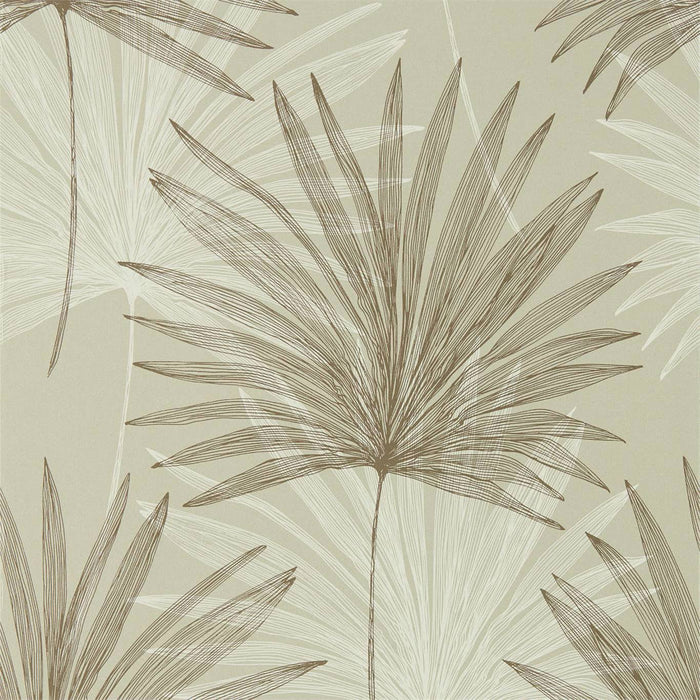 Harlequin Mitende Pebble/Chalk 112229 Wallpaper HMIW112229