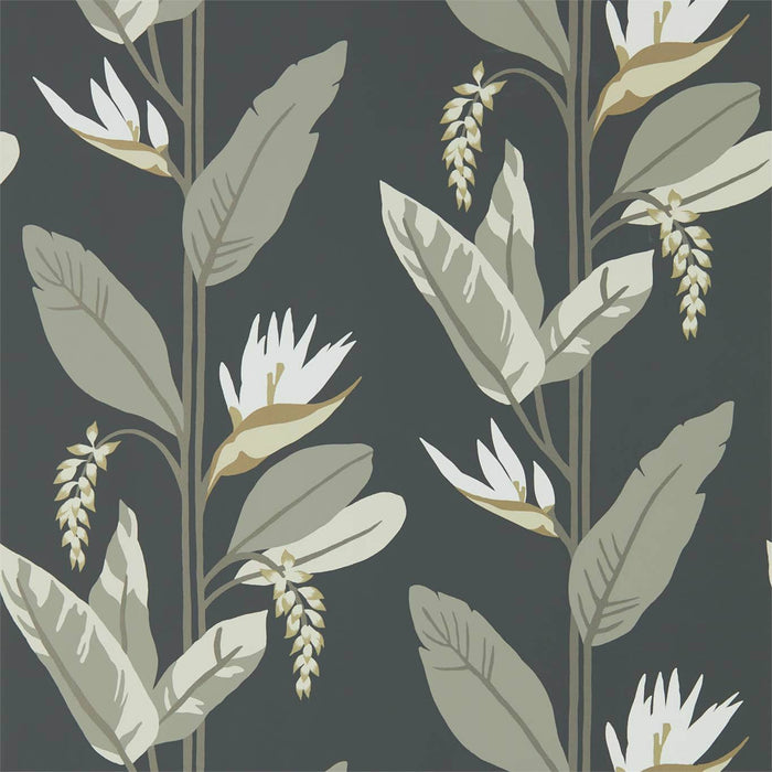 Harlequin Llenya Jet/Stone/Gold 112256 Wallpaper HMIW112256