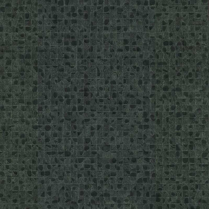 York Leather Lux Dark Green Wallpaper HO2116