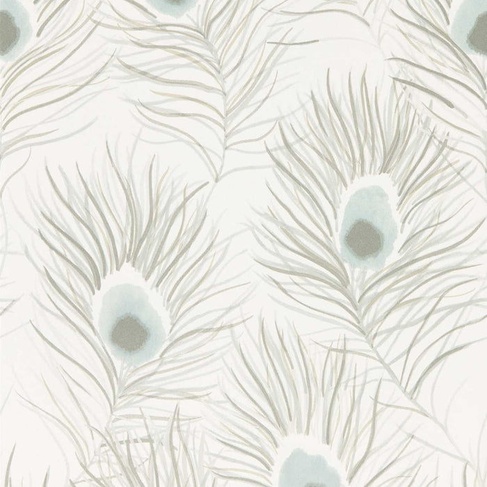 Harlequin Orlena Powder Blue/Gilver 111877 Wallpaper HPUT111877