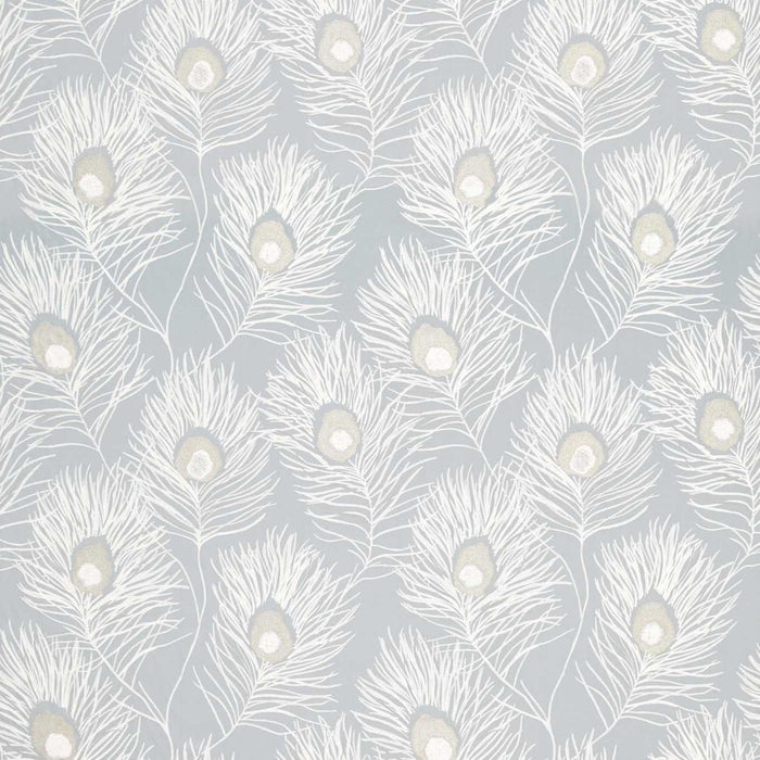 Harlequin Orlena Powder Blue/Gilver 132667 Fabric HPUT132667