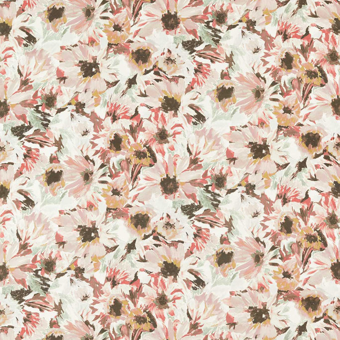 Harlequin Helianthus Moonstone/Succulent/Bleached Coral 121074 Fabric HQN2121074