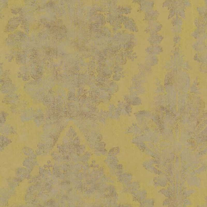 York Charleston Damask Yellow Wallpaper HS7956