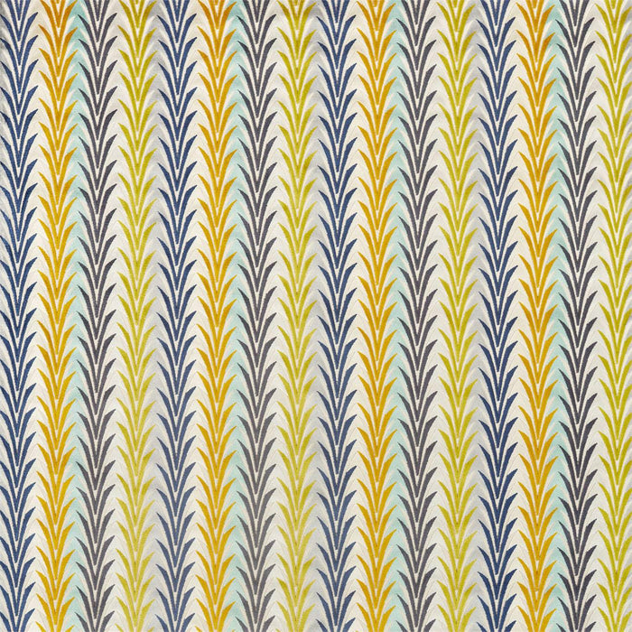 Harlequin Velika Sienna/Citrus/Ink 132967 Fabric HVVC132967