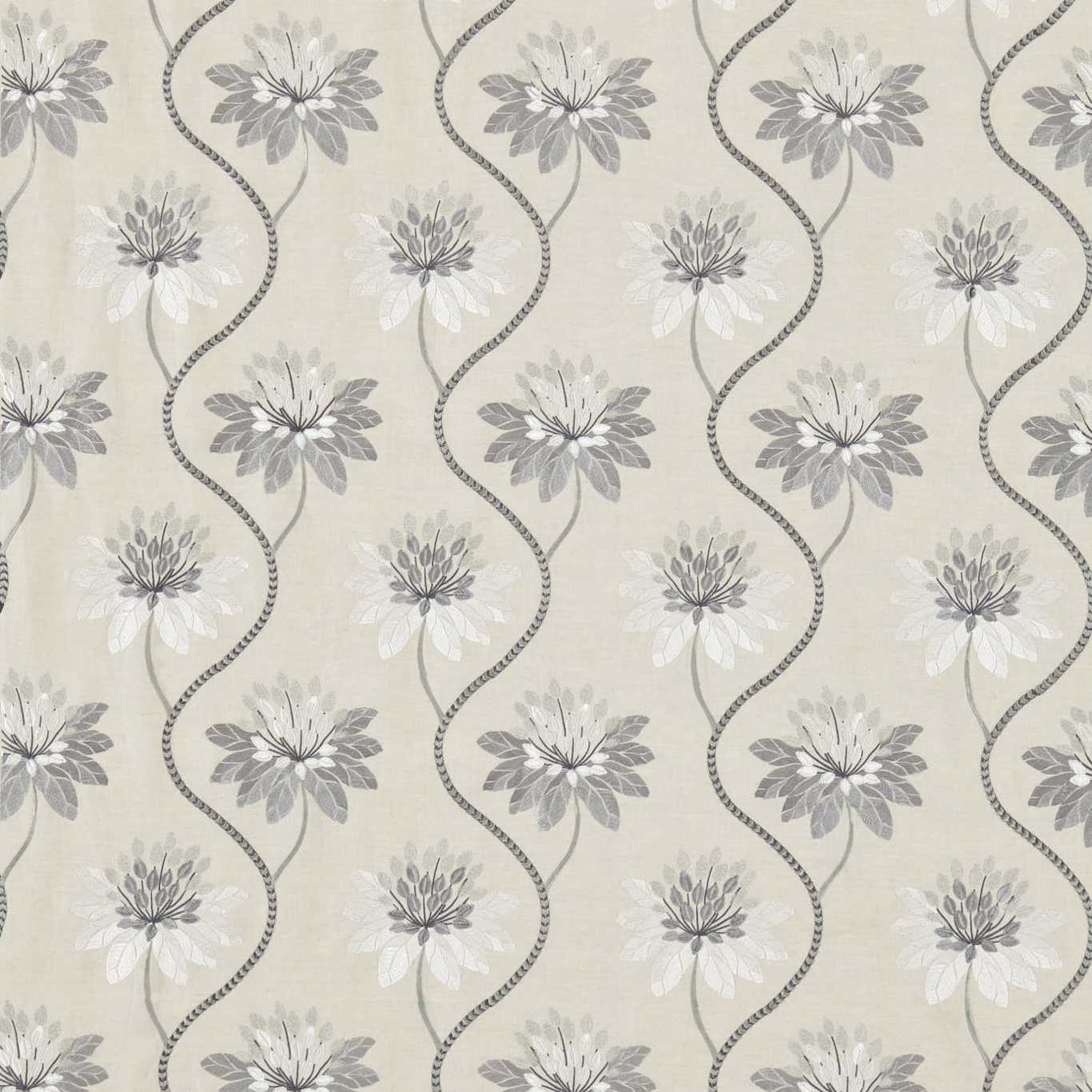 Harlequin Eloise Dusty Blue 131541 Fabric HWHI131541