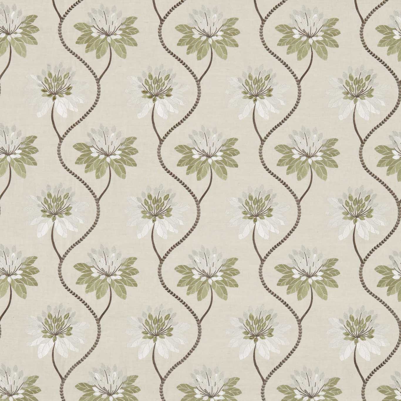 Harlequin Eloise Avocado 131543 Fabric HWHI131543