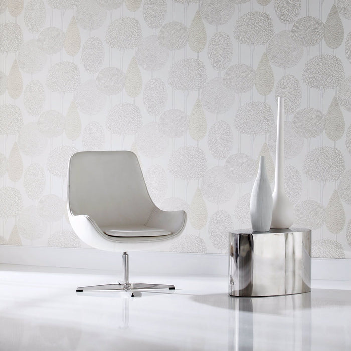 Harlequin Silhouette Pearlesant Neutrals 115 Wallpaper HJO60115