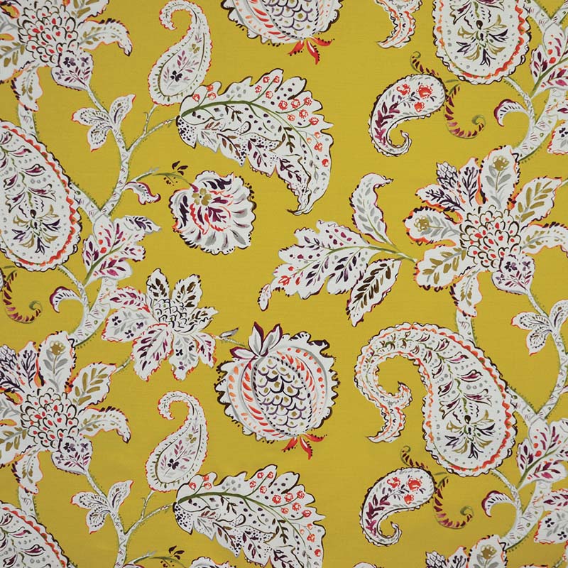 Maxwell Island Time Marigold Fabric I86525