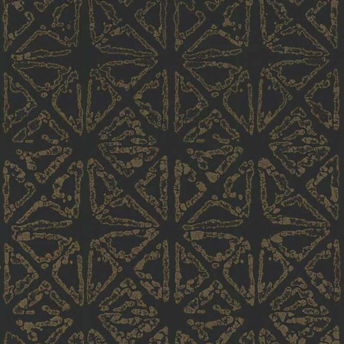 York Empire Diamond Black/Gold Wallpaper KT2110