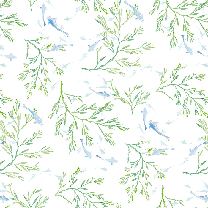 Galbraith & Paul Koi Pond Breeze Wallpaper