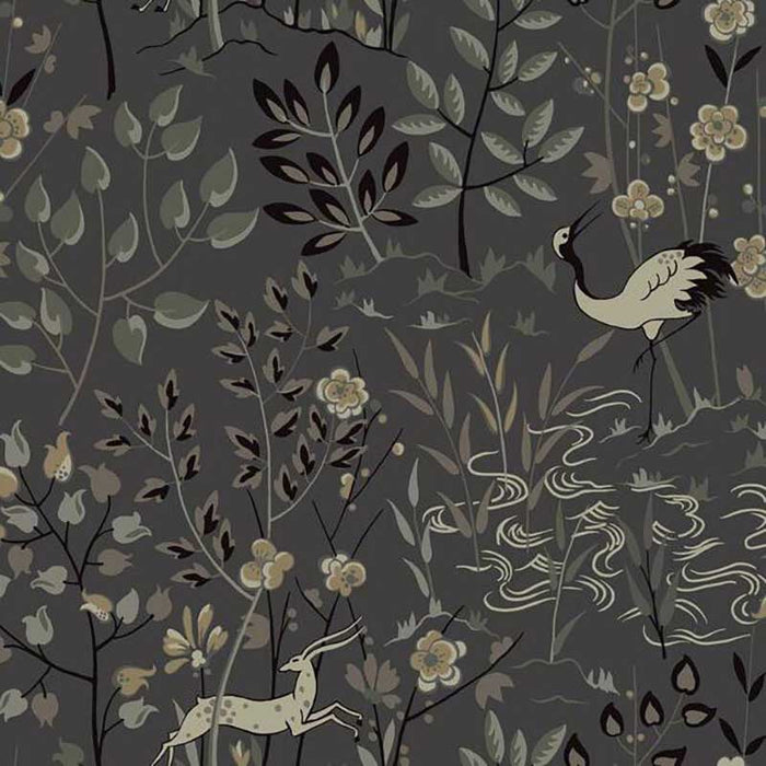 York Aspen Gray Wallpaper LL4785