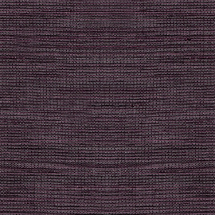 Seabrook Designs Abaca Grasscloth Deep Plum Wallpaper LN11851