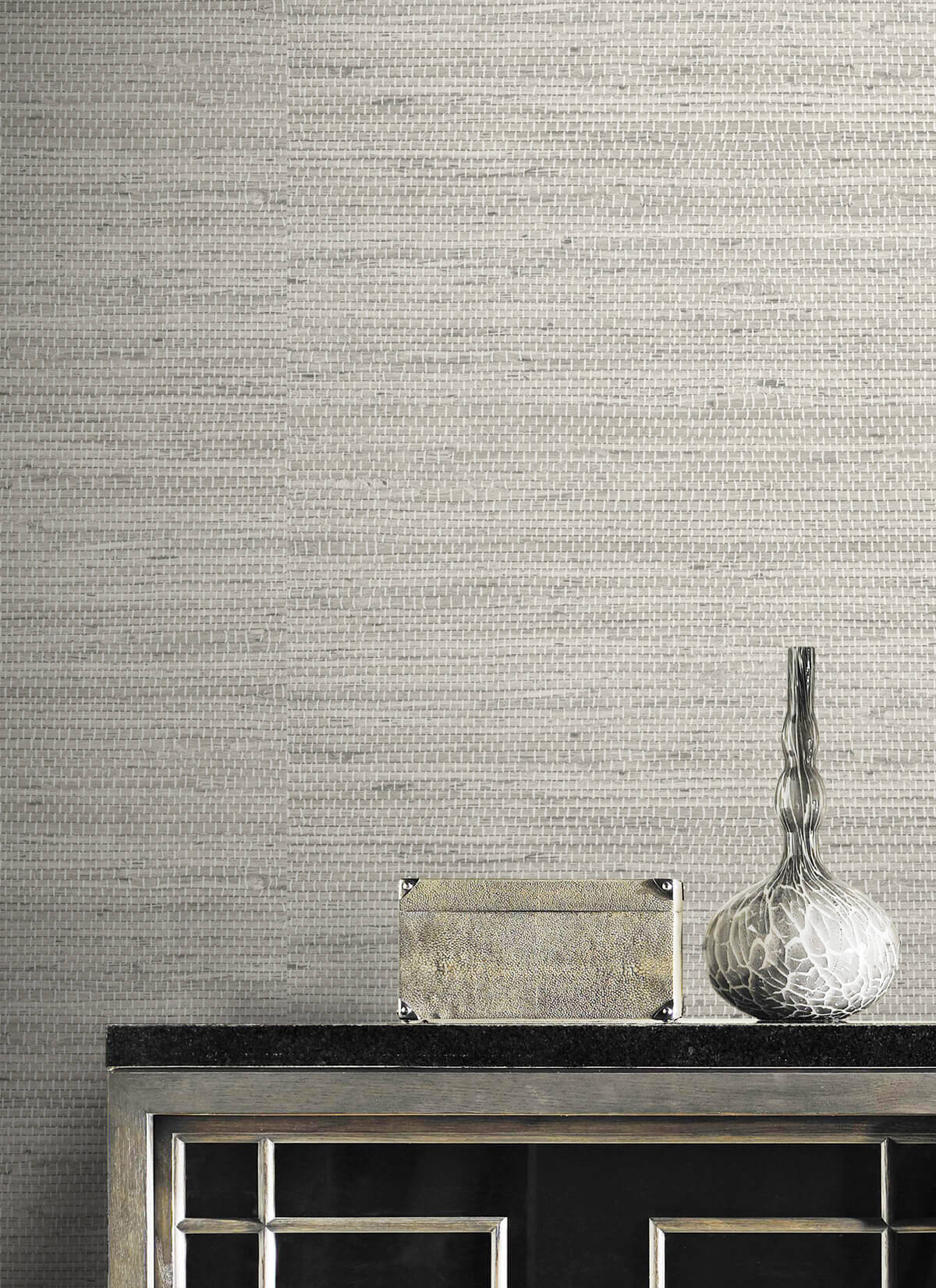 Seabrook Designs Luxe Weave Lunar Rock Wallpaper LN20200