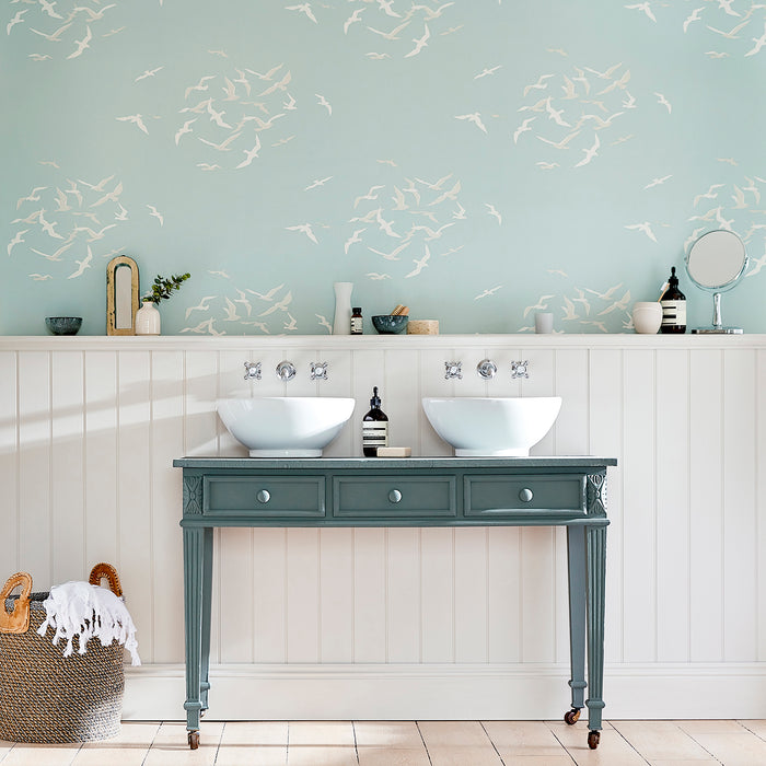 Sanderson Larina Gull 216580 Wallpaper DCOA216580