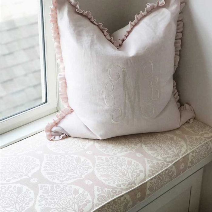 Galbraith & Paul Little Lotus Rose Quartz Fabric