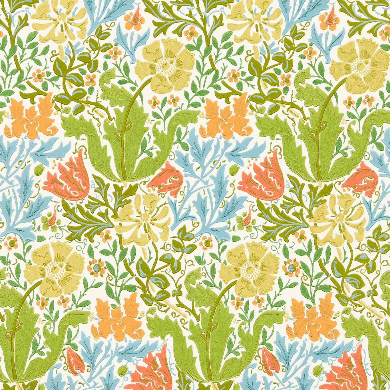 Morris & Co Compton Spring 217098 Wallpaper MCOW217098