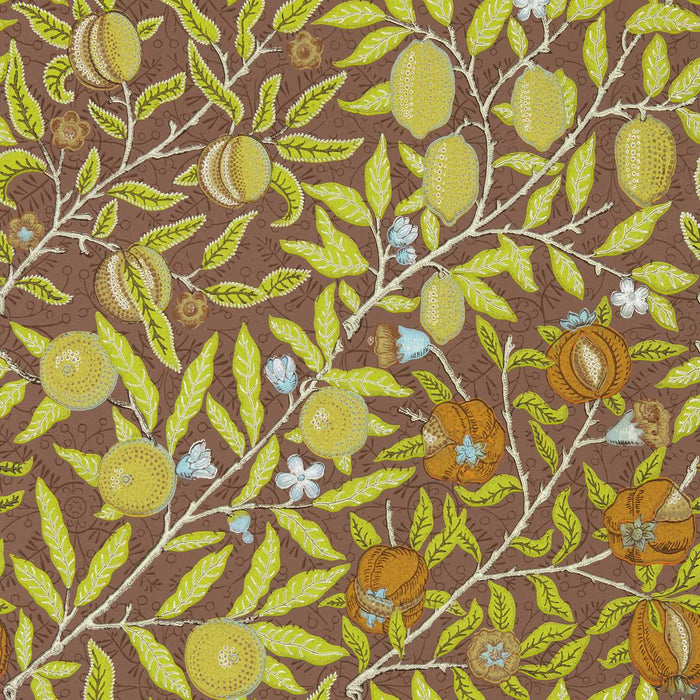 Morris & Co Fruit Chocolate 217103 Wallpaper MCOW217103