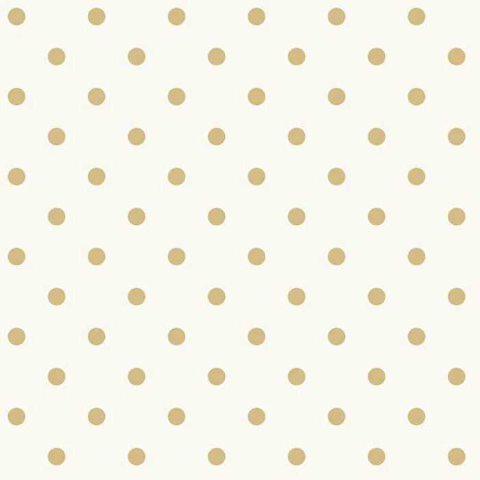 Magnolia Home Dots on Dots Removable White/Yellow Wallpaper MH1578