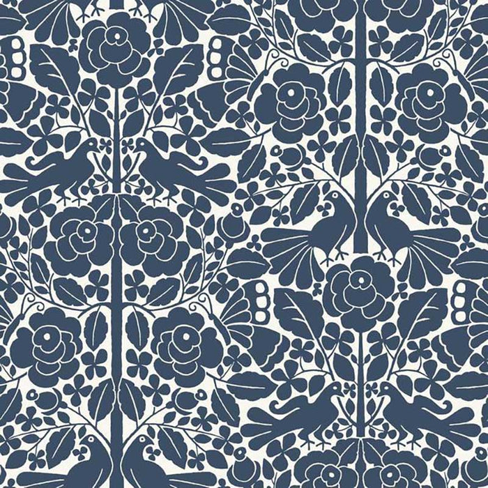 Magnolia Home Fairy Tales Blue Wallpaper MK1166