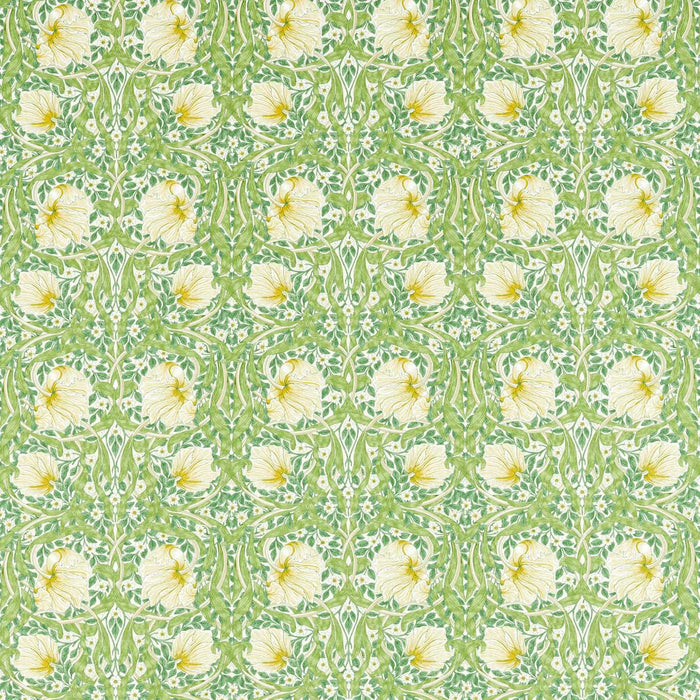 Morris & Co Pimpernel Weld/ Leaf Green 226898 Fabric MSIM226898