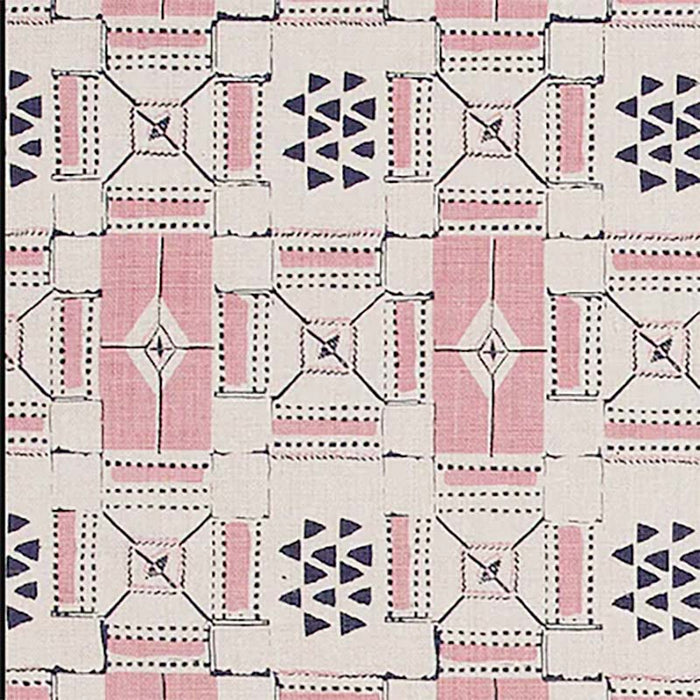 Peter Dunham Mogador Pink/Indigo Fabric 111MGD01