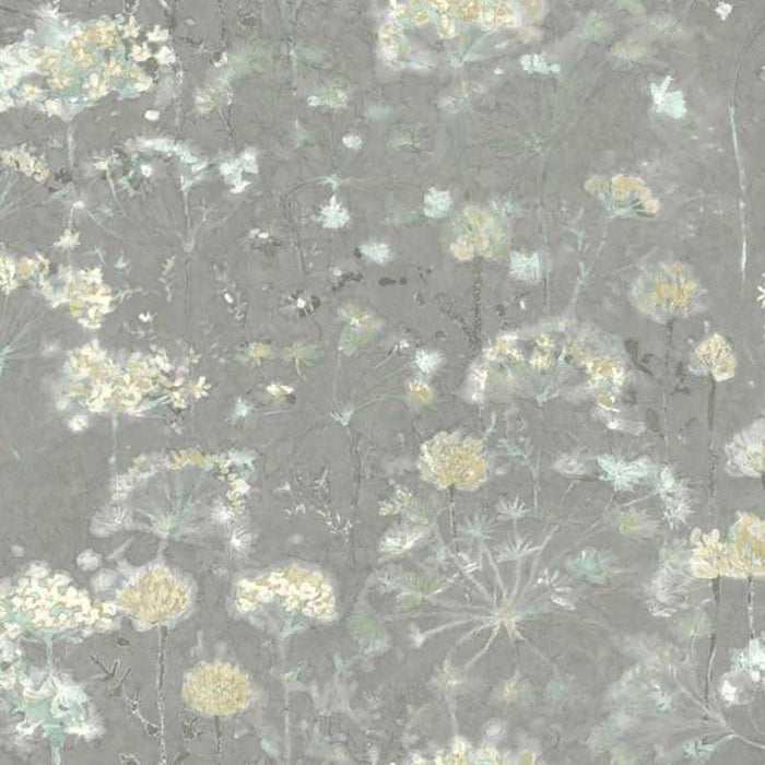 York Botanical Fantasy Grey Wallpaper NA0541