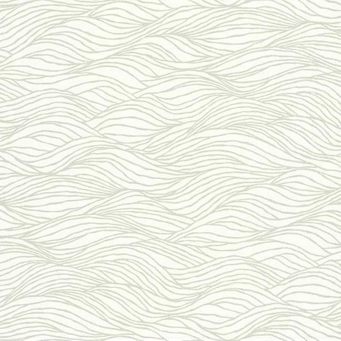 York Sand Crest White Wallpaper NA0588